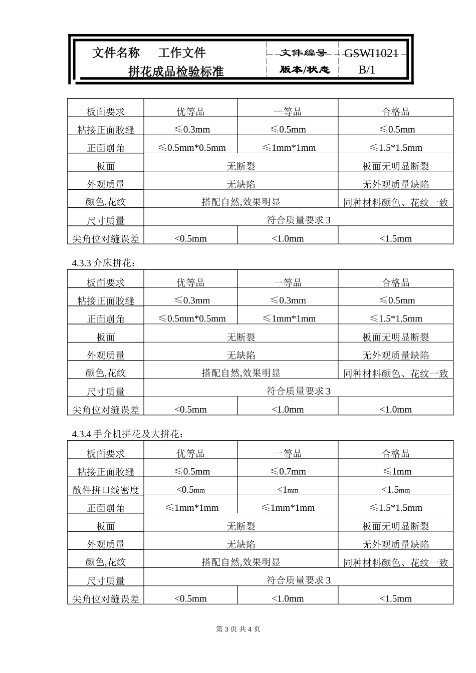 拼花成品检验标准_第3页