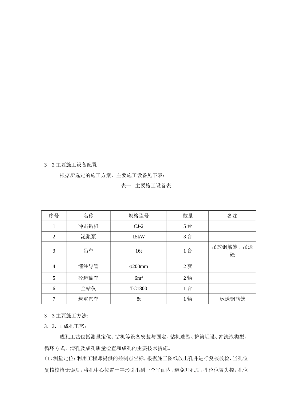 转轮车间砼灌注桩施工方法_第2页