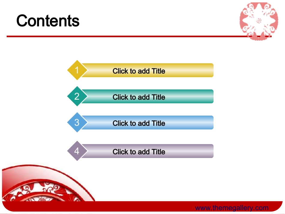 这是我分享到的模版中国风-红色_第2页