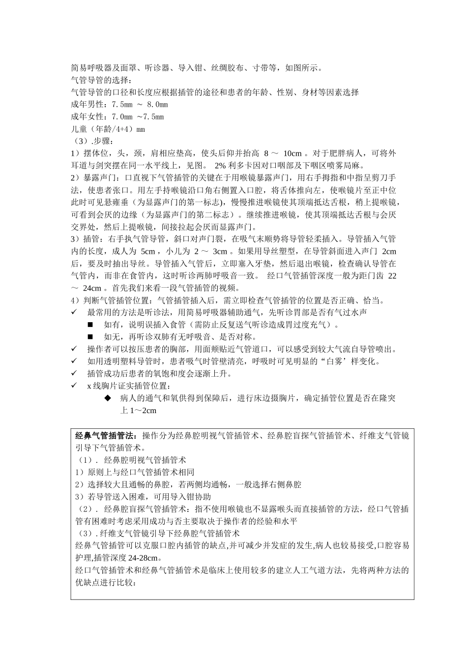 人工气道的建立与护理_第2页