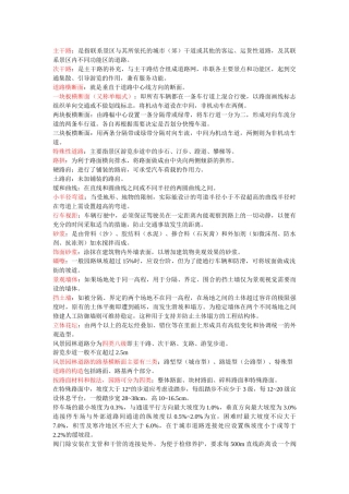 园林专业 工程 复习资料