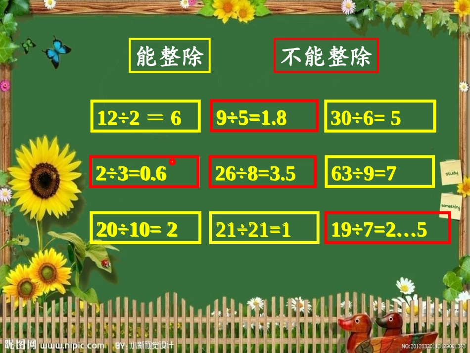 2015年最新五年级下册21因数与倍数(1)_第3页