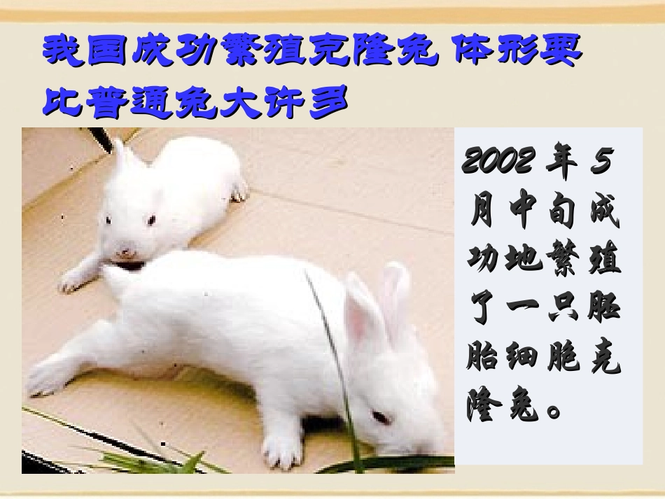 奇妙的克隆课件_第2页