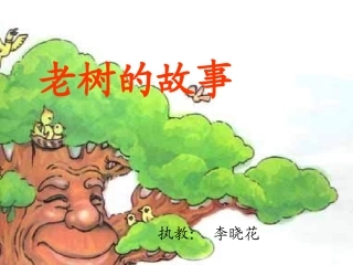 《老树的故事》课件