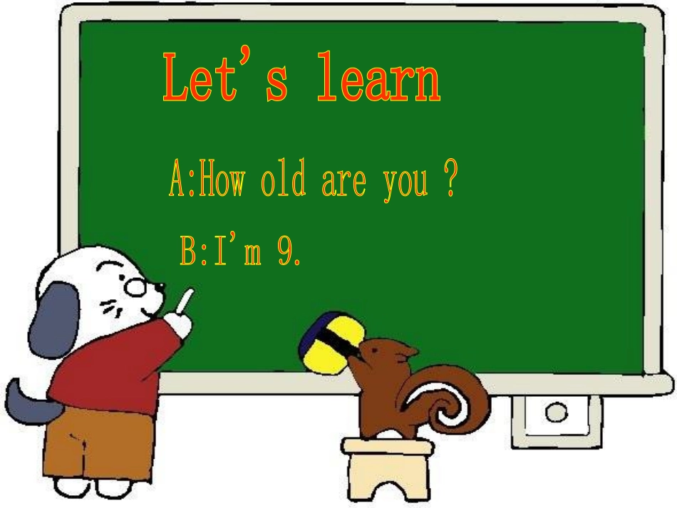 三年级英语上册Unit6课件_第3页