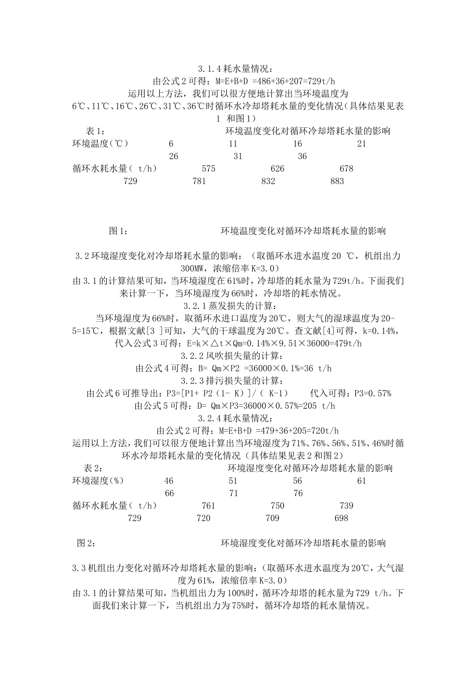 火电厂循环冷却塔耗水量影响因素分析_第3页