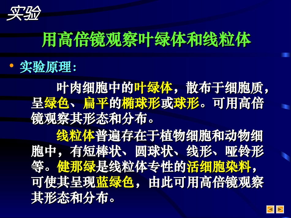 实验：观察叶绿体和线粒体_第3页