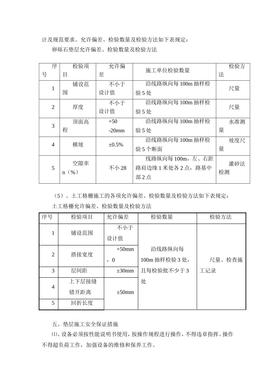 卵砾石垫层作业指导书_第3页