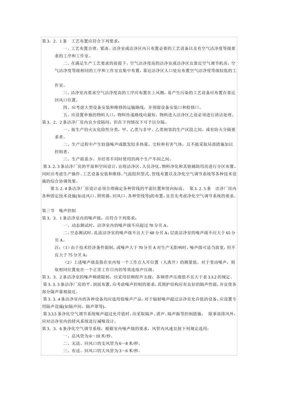 中华人民共和国国家标准洁净厂房设计规范_第2页