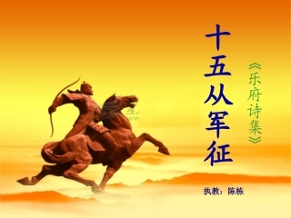 《十五从军征》课件 (3)