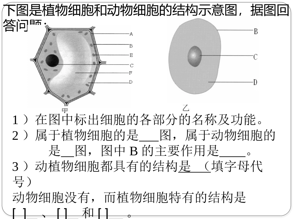 显微镜、细胞实验题_第1页