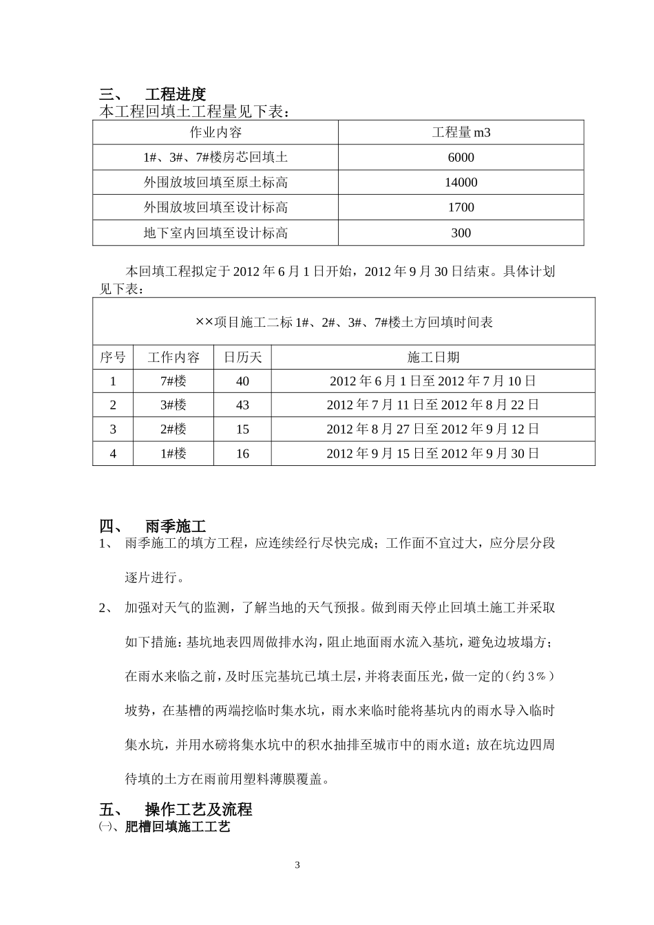 土方回填方案(××小区)_第3页