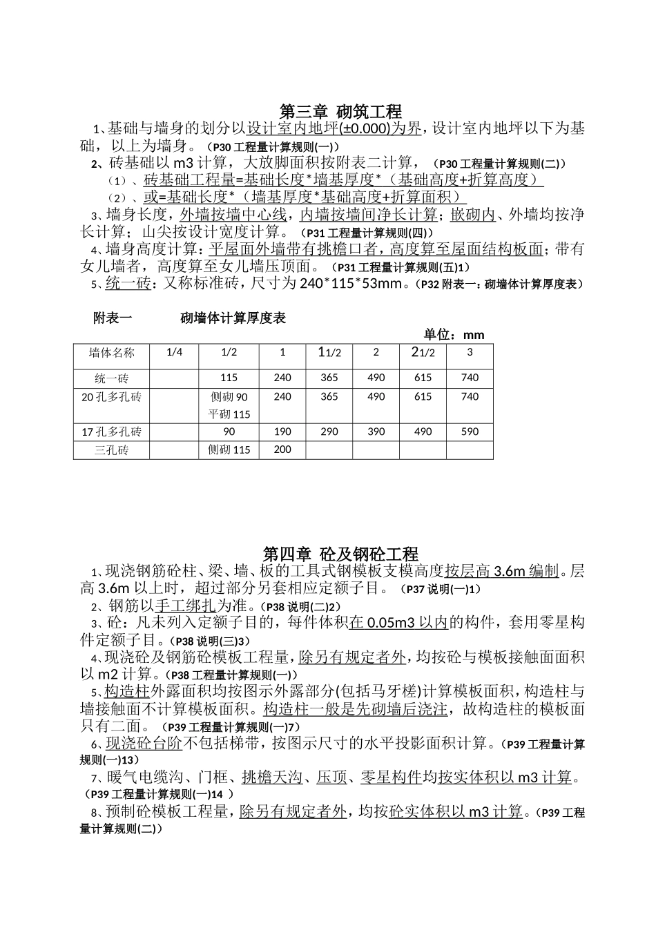 上海2000定额说明及工程量计算规则_第2页