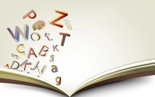 动感字母教育PPT模板