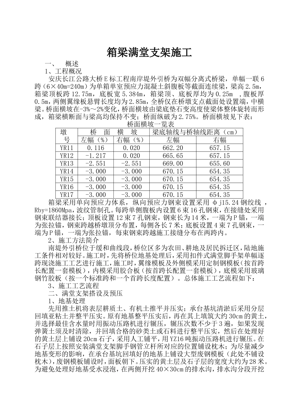 箱梁满堂支架施工_第1页