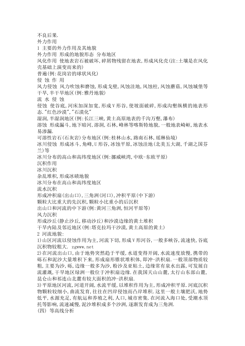 如何判读等高线 如何判读山脊线和山谷线_第3页