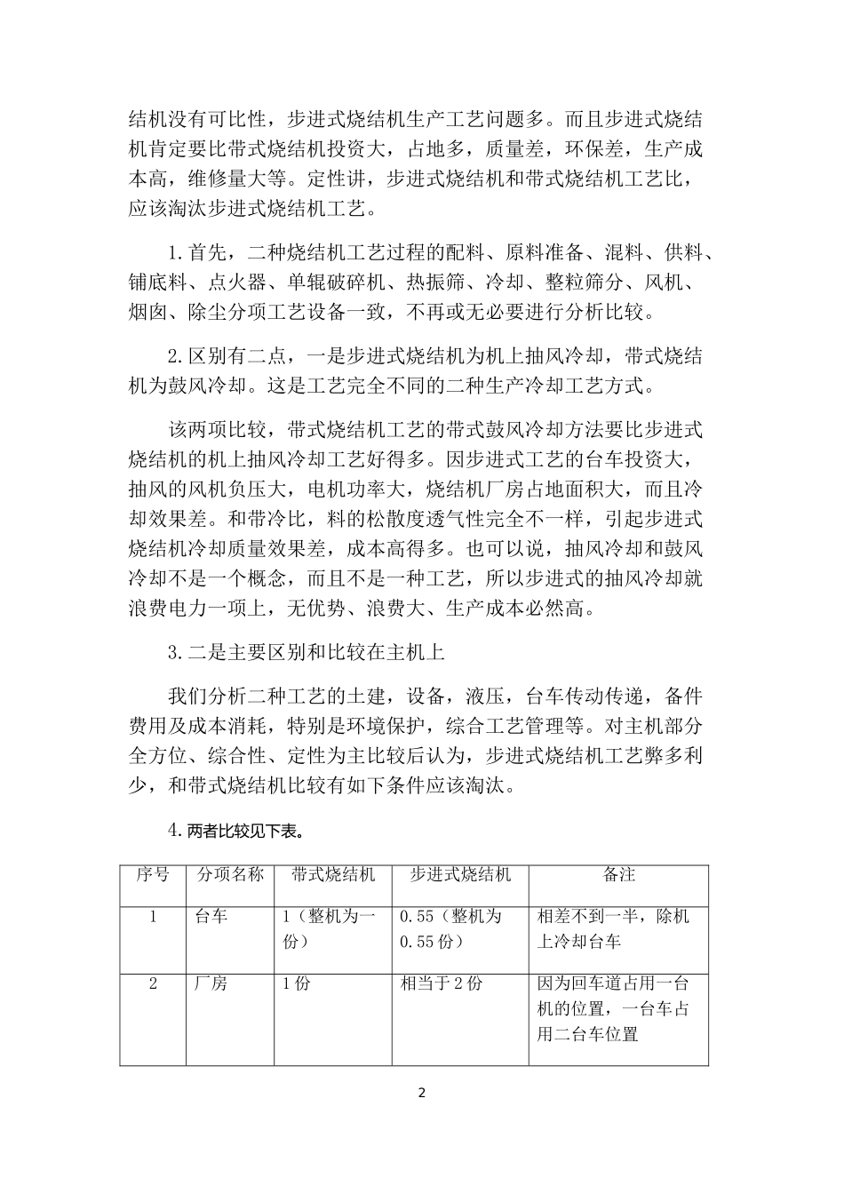 直观比较带式烧结机和步进式烧结机_第2页