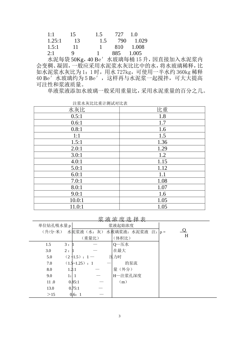 双液注浆的工艺及技术要求_第3页
