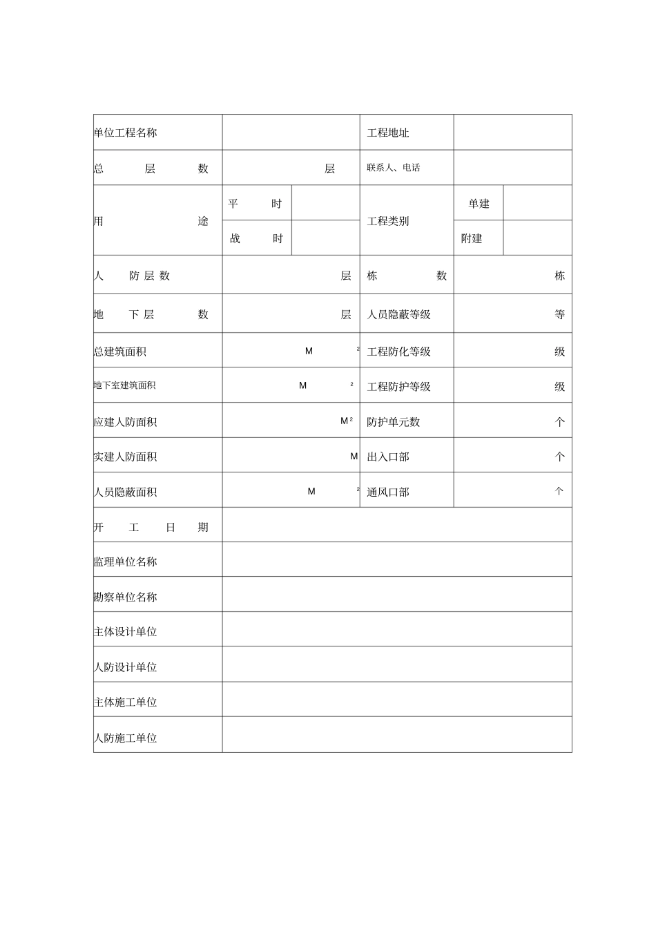 人防工程竣工验收报告新_第3页
