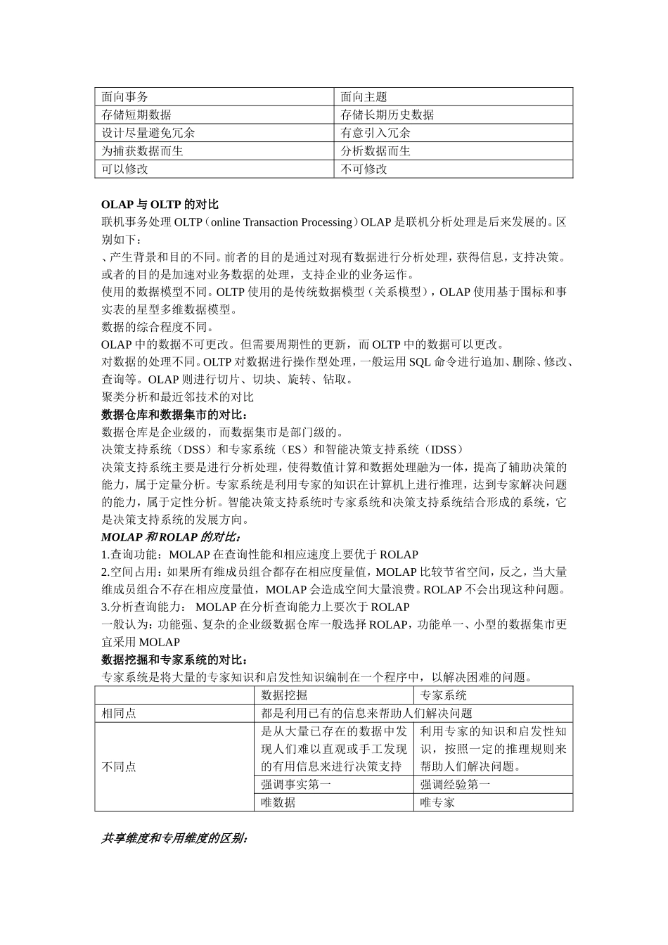 数据挖掘浙江工商大学期末复习_第3页