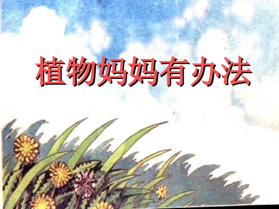 植物妈妈有办法课件 (2)_第2页