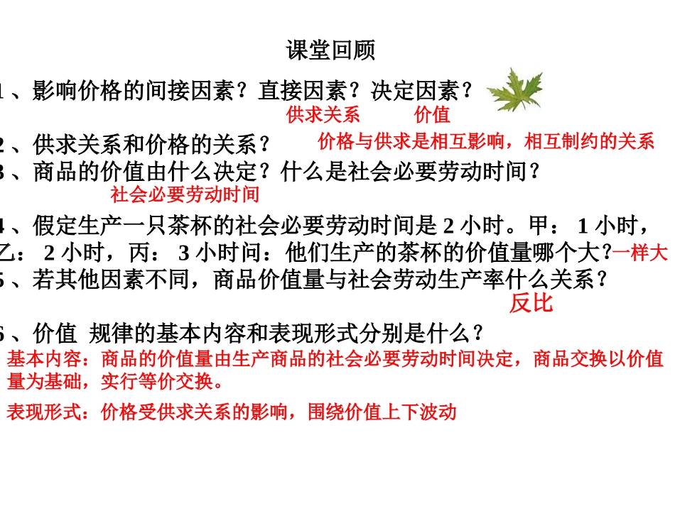 价格变动的影响(3)_第1页