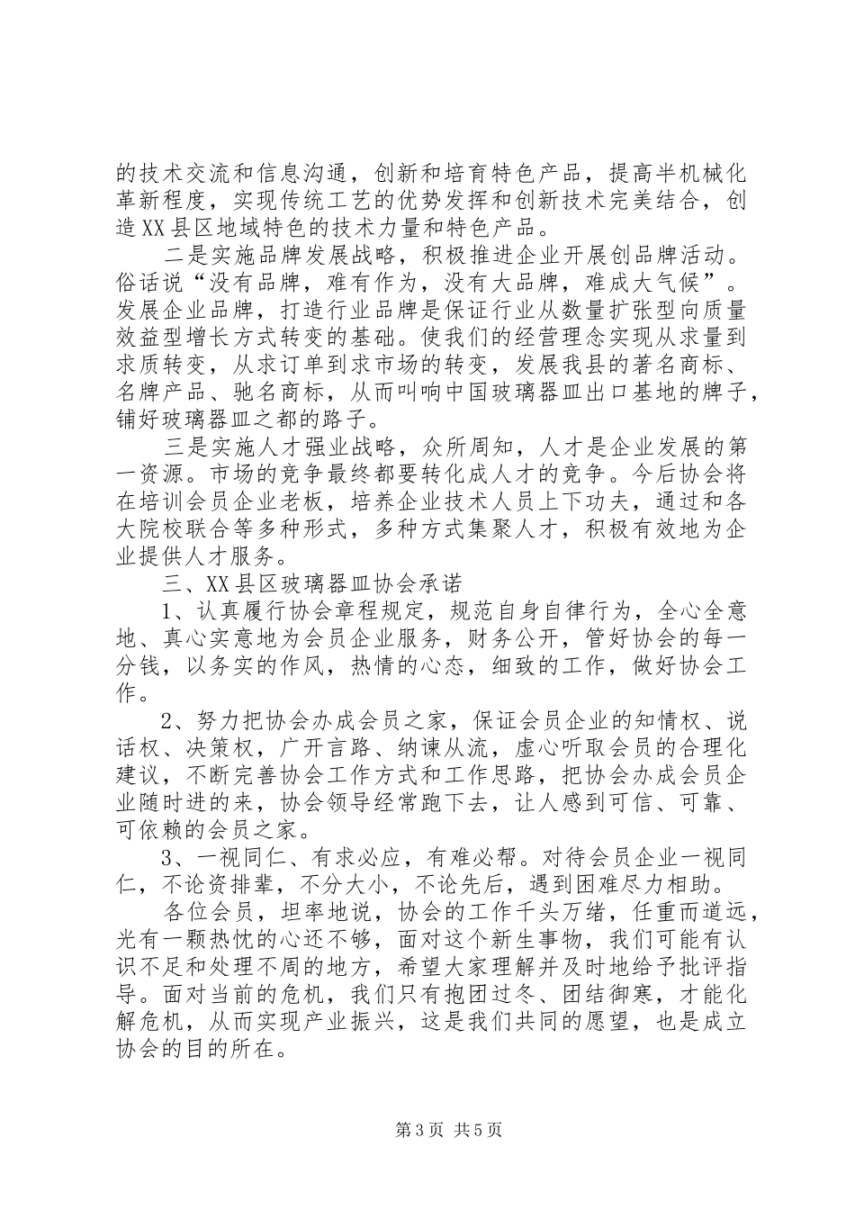 协会领导讲话发言2篇(3)_第3页