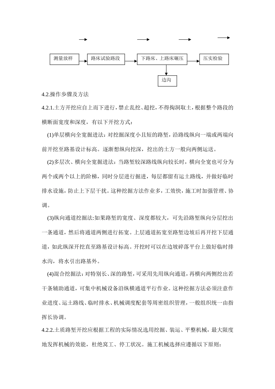 挖土方路基施工工艺标准_第3页