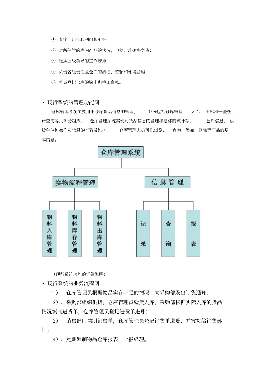 仓库管理信息系统课程设计_第3页