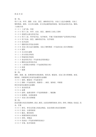 类似群商品目录