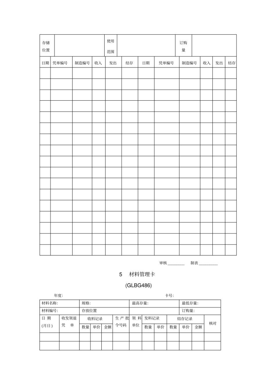 仓库管理表格_第3页