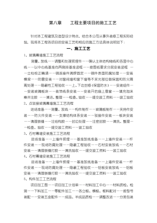 幕墙工程施工工艺