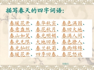 《燕子》教学课件