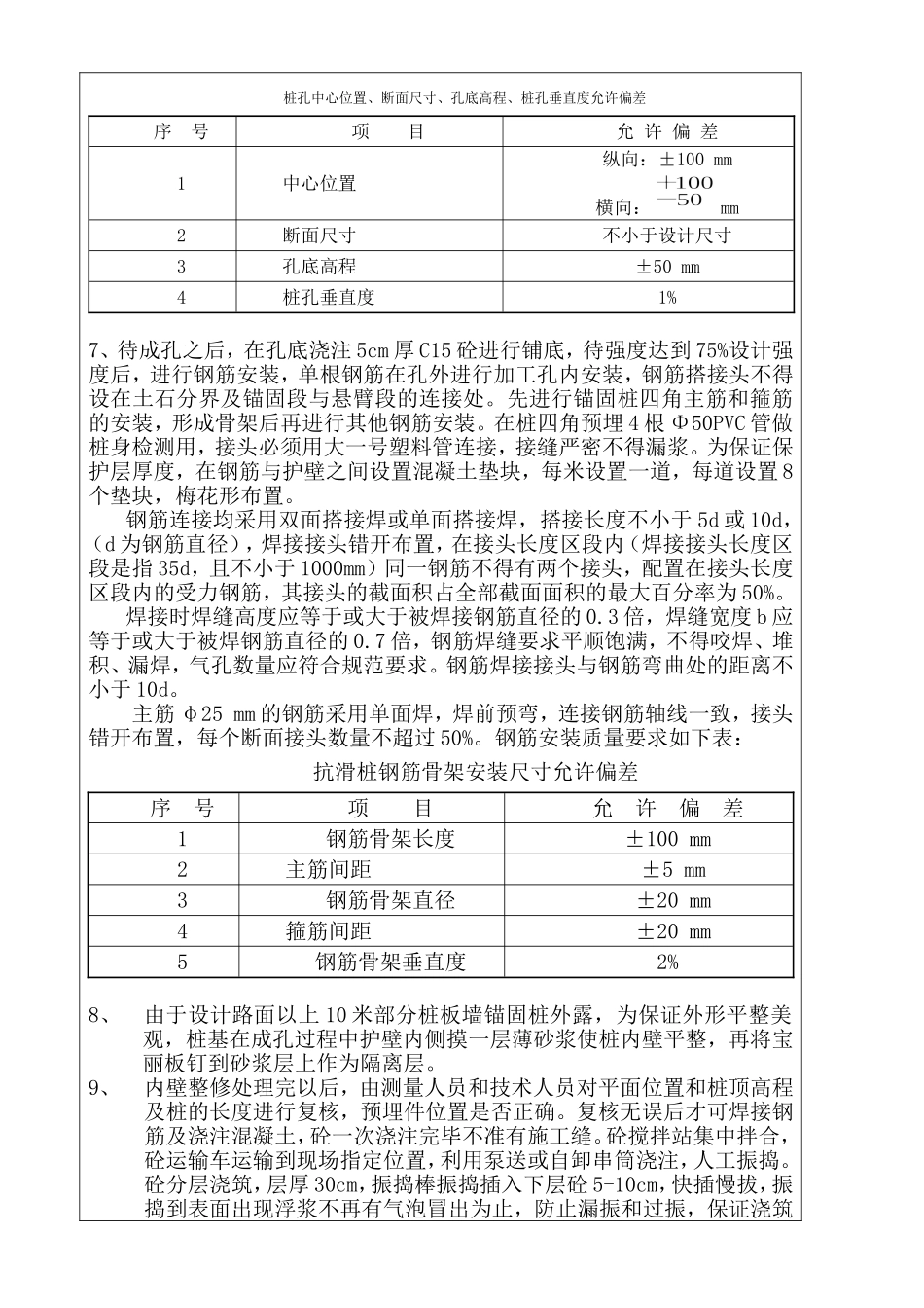 桩板墙技术交底(1)_第2页