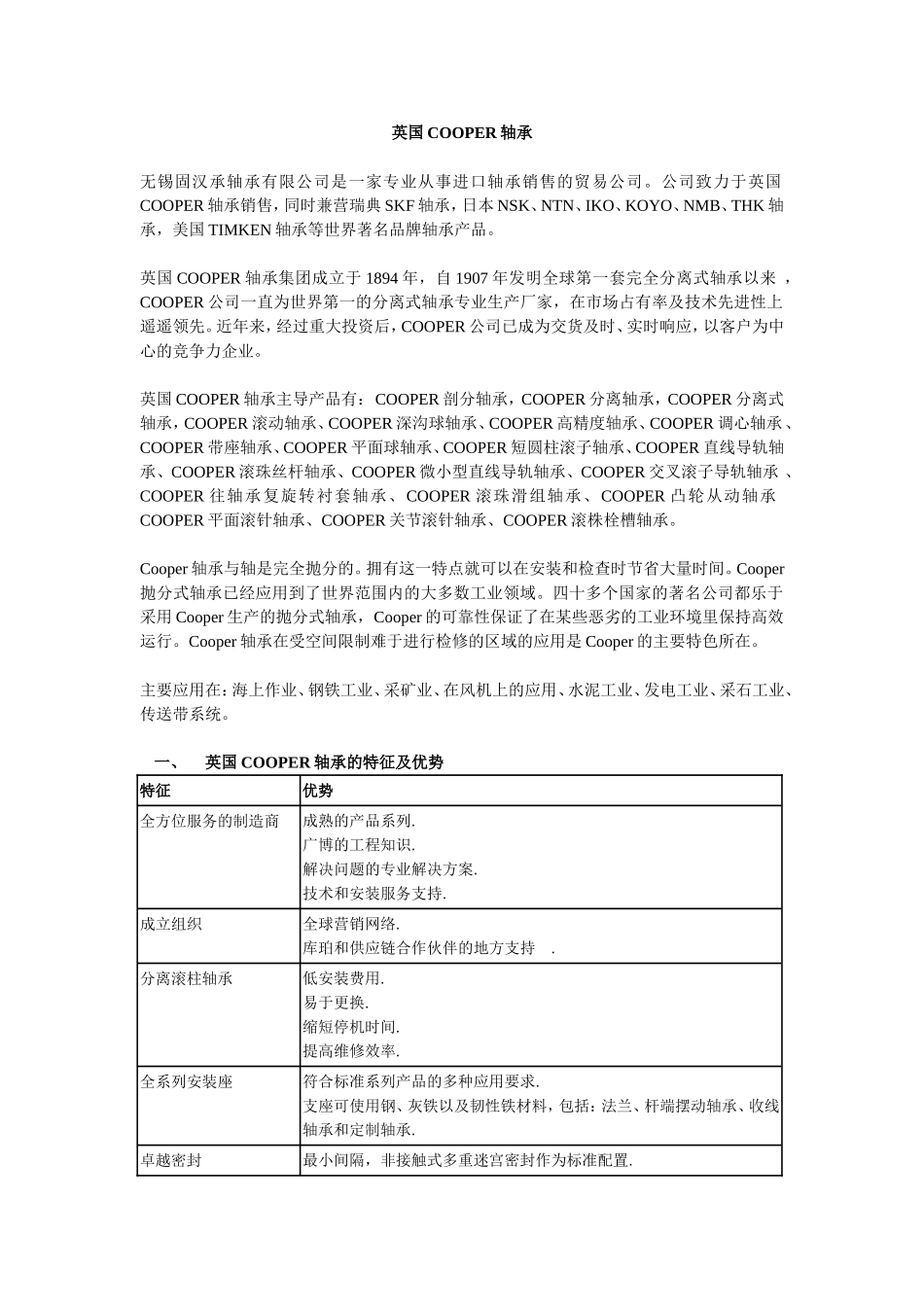 英国COOPER轴承_第1页