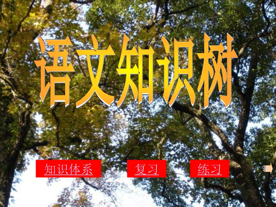 优质课件之语文知识树_第3页