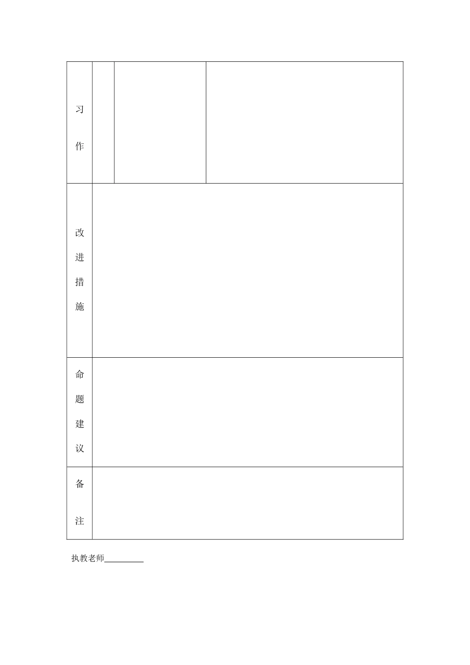 小学三年级语文学科成绩分析表_第2页