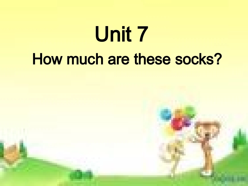 2013人教版七年级英语上册Unit7sectionA课件_第1页