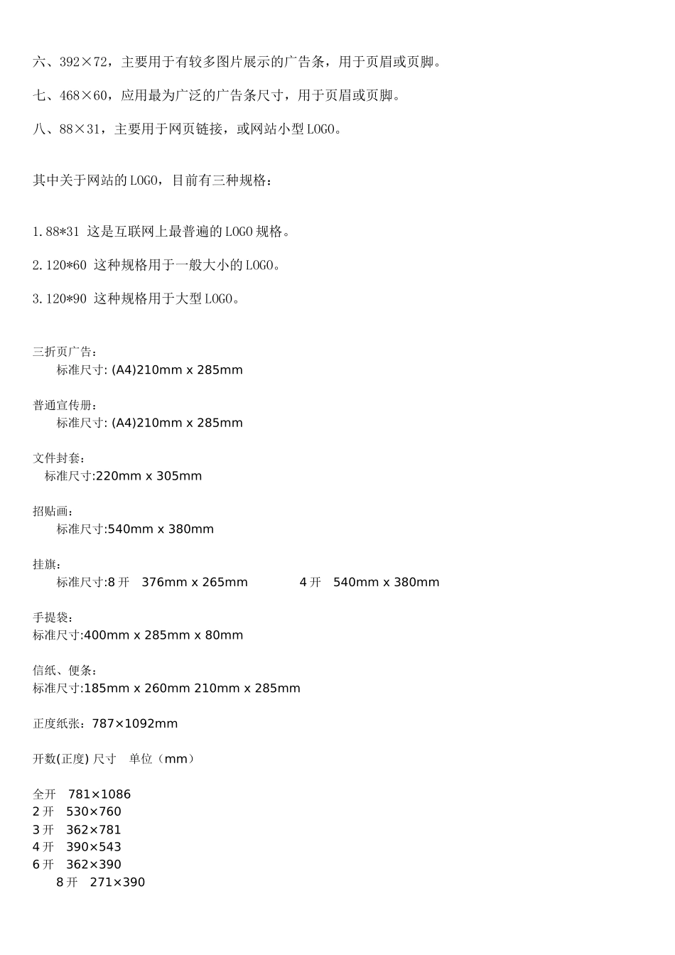 各种设计LOGO标准尺寸_第3页