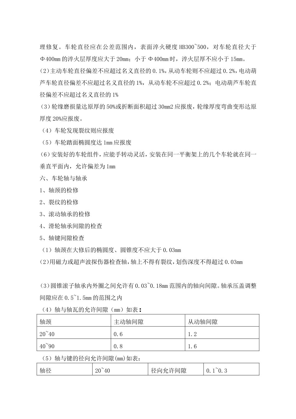 电动单梁起重机维修施工方案_第3页