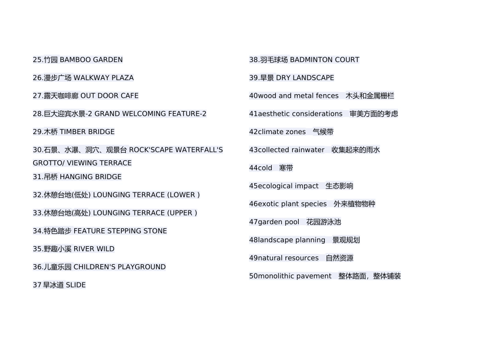 建筑专业英文词汇_第2页