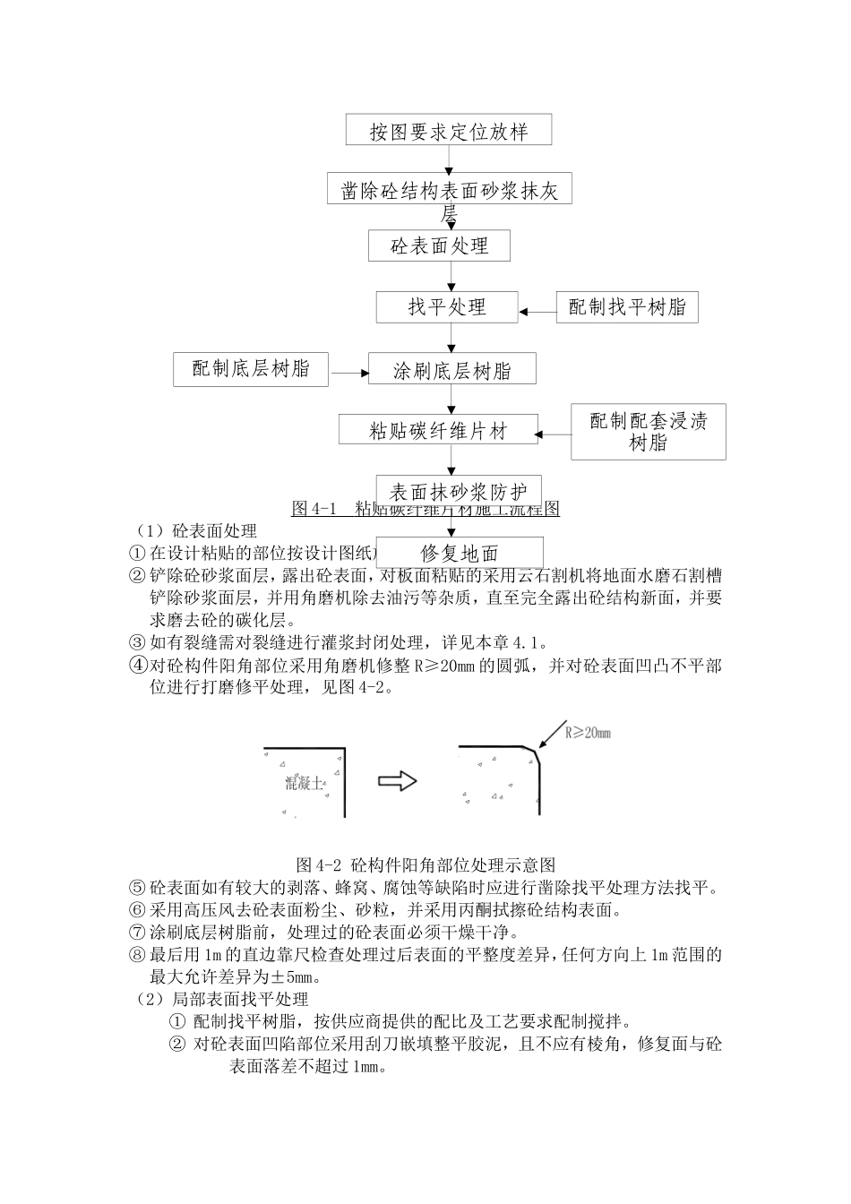 粘贴碳纤维布施工工艺_第2页