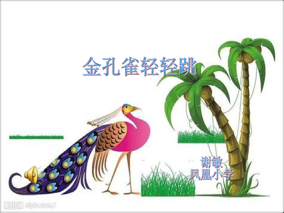 金孔雀轻轻跳_第1页