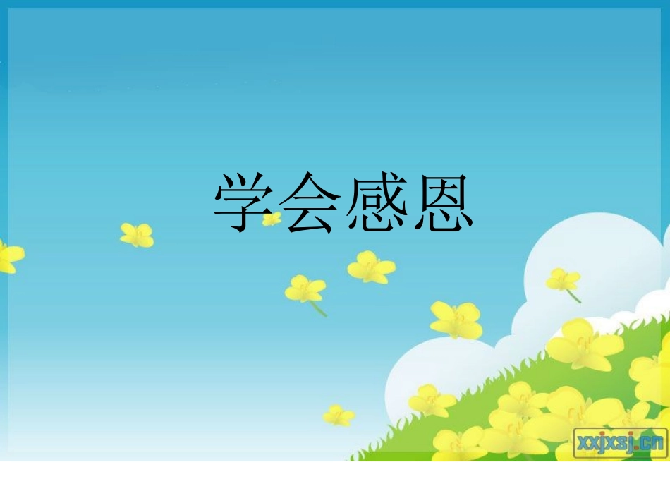 学会感恩的课件_第3页