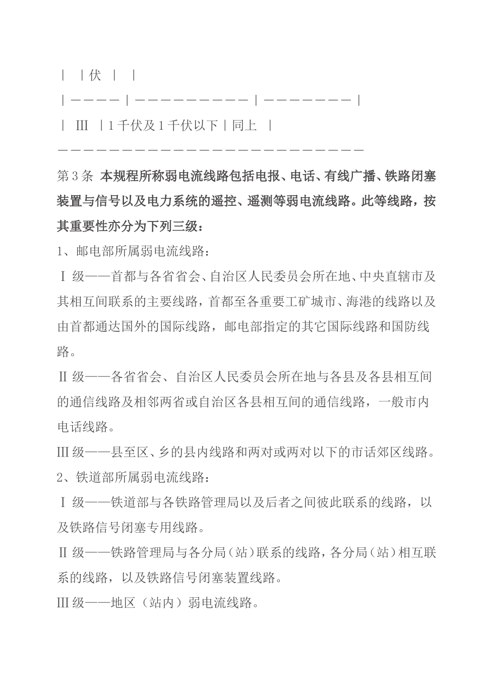 架空电力线路与弱电流线路接近和交叉装置规程_第2页