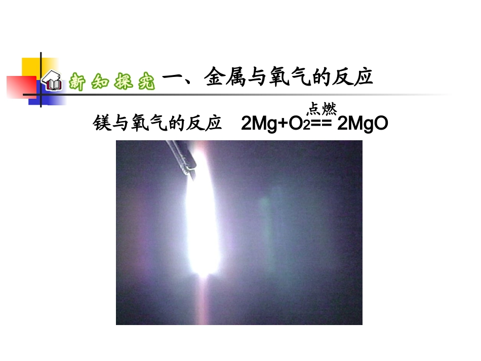 九年级化学第八单元课题二金属的化学性质课件上课用_第3页