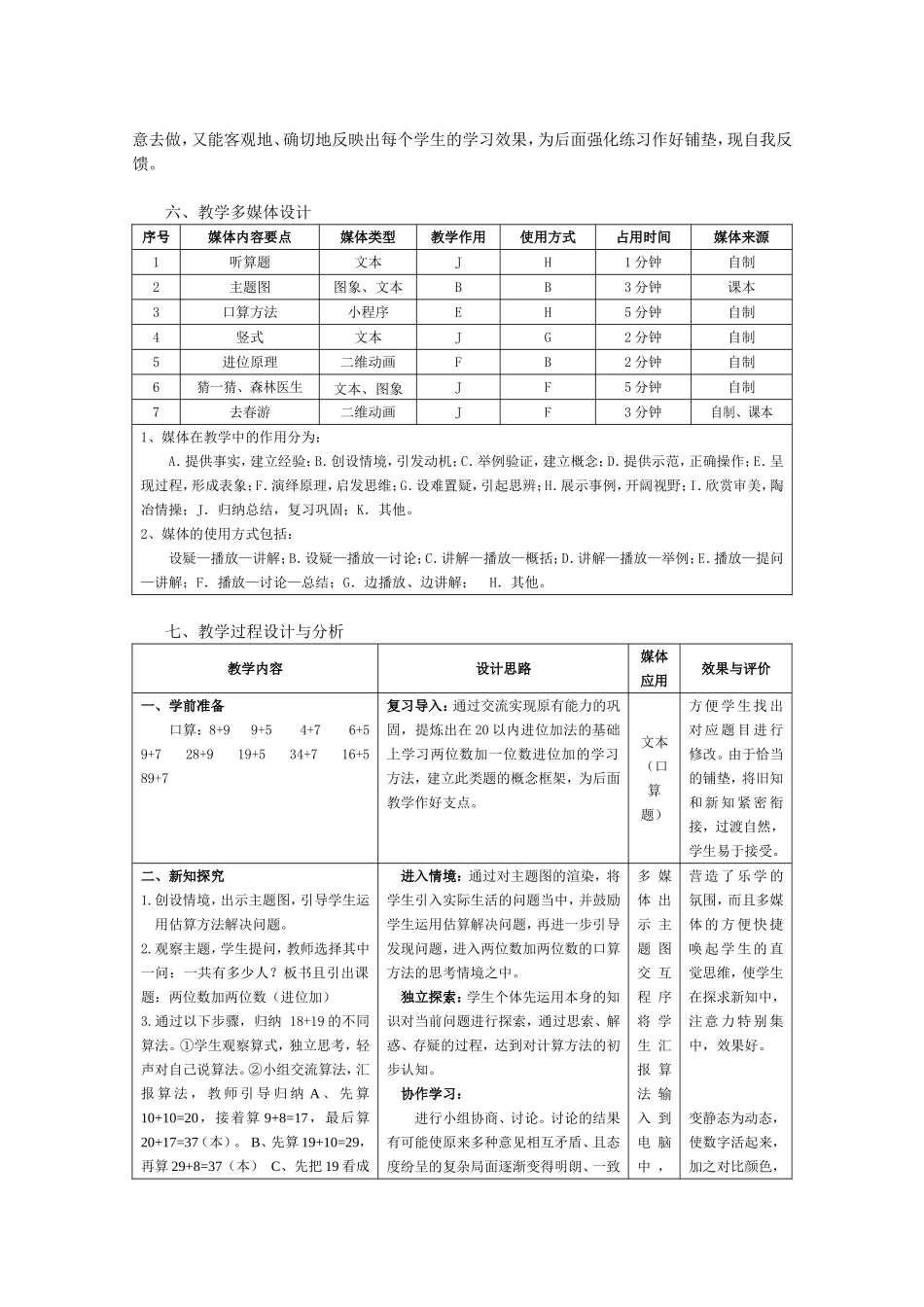 《两位数加两位数（进位加）》教学设计_第2页