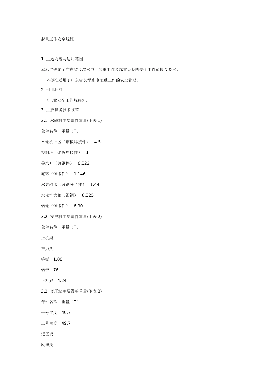 起重工作安全规程_第1页