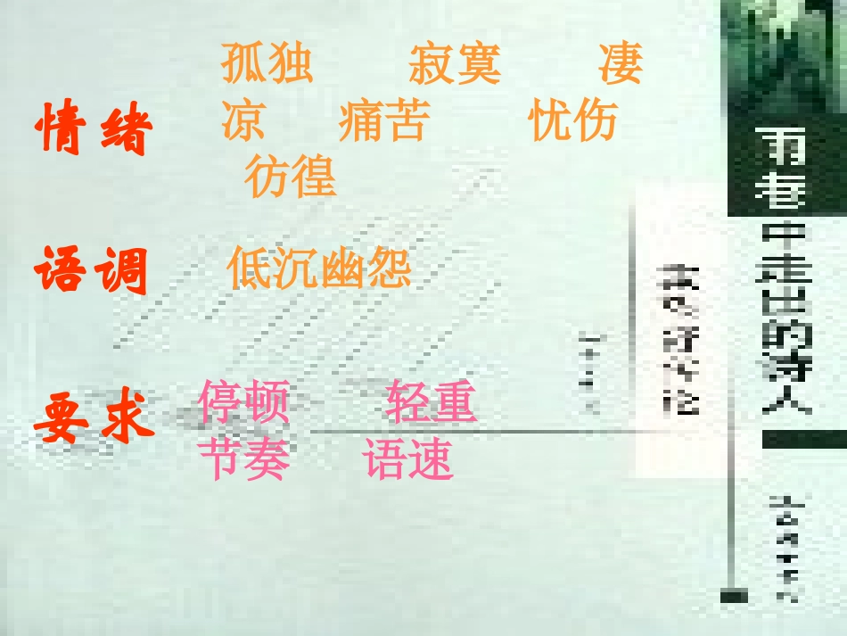 雨巷MicrosoftPowerPoint演示文稿_第3页