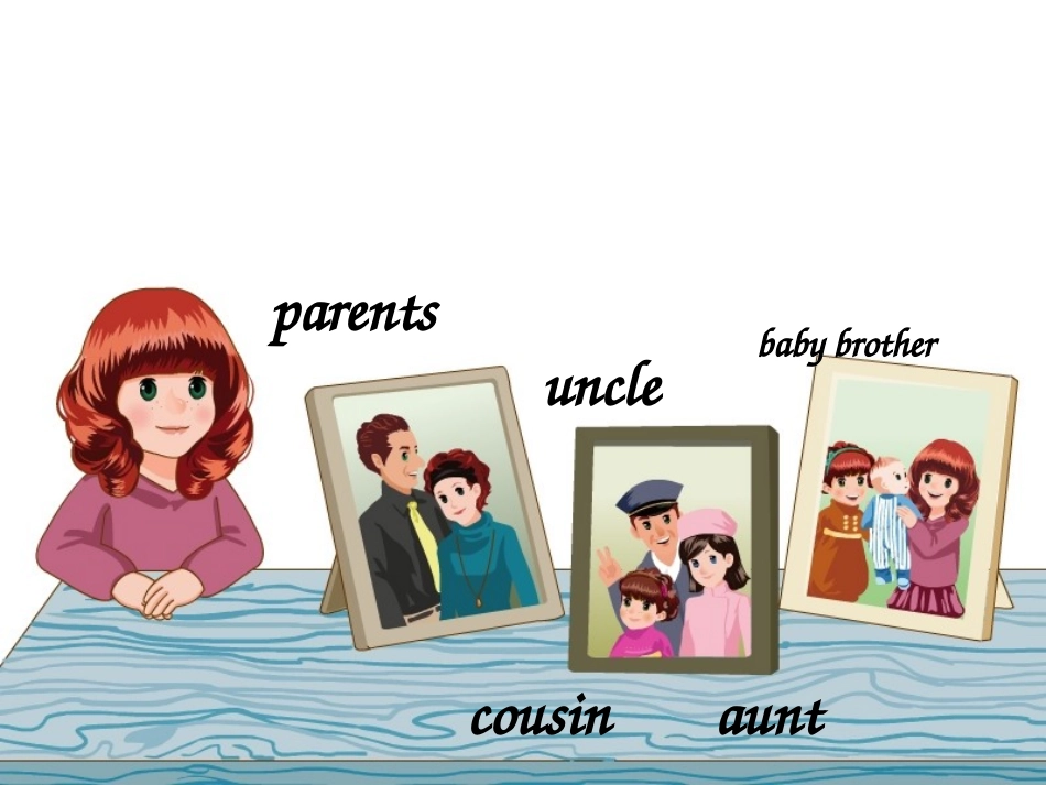 新版pep小学英语四年级上Unit6MeetmyfamilyALet’stalk课件（11页）_第3页